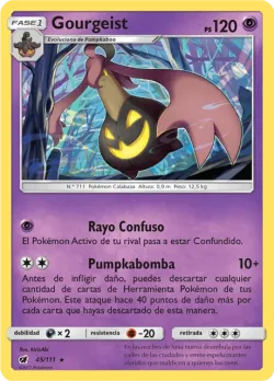 Gourgeist #45/111 · Pokémon