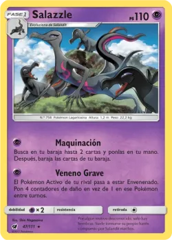 Salazzle #47/111 · Pokémon