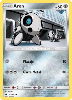 Aron #65/111 · Pokémon