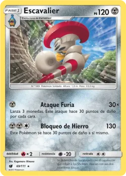 Escavalier #69/111 · Pokémon