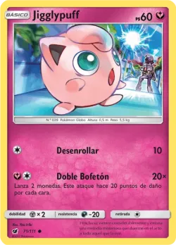 Jigglypuff #71/111 · Pokémon