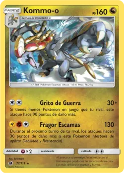 Kommo-o #77/111 · Pokémon