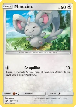 Minccino 「CIN 085」「ES」
