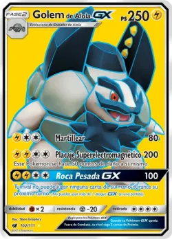 Alolan Golem-GX 「CIN 102」「ES」