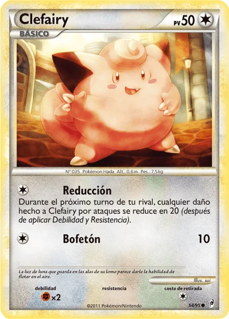 Clefairy 「CL 054」「ES」