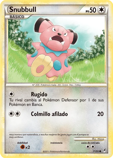 Snubbull 「CL 071」「ES」