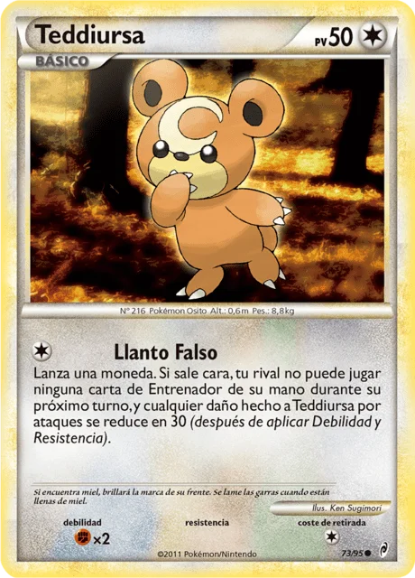 Teddiursa 「CL 073」「ES」