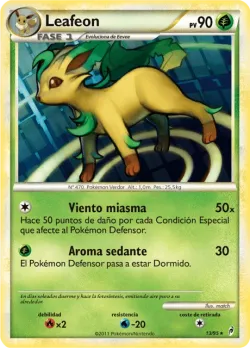 Leafeon #13/95 · Pokémon