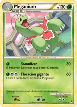 Meganium #27/95 · Pokémon