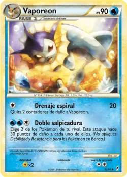 Vaporeon 「CL 052」「ES」