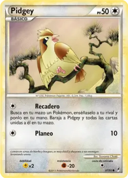Pidgey 「CL 067」「ES」