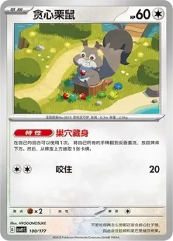 Skwovet #100/177 · Pokémon