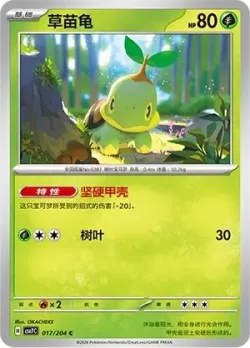 Turtwig #017/204 · Pokémon