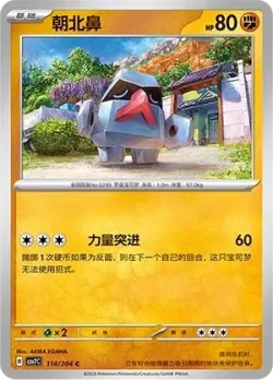 Nosepass #114/204 · Pokémon