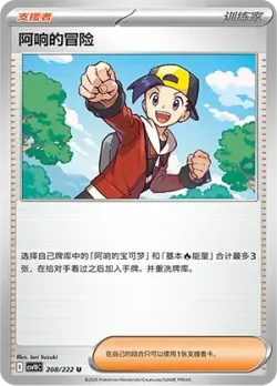 Ethan's Adventure #208/222 · Pokémon