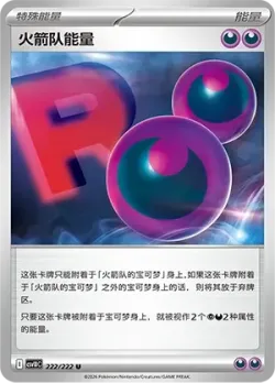 Team Rocket's Energy #222/222 · Pokémon