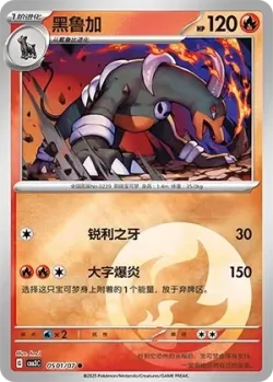 Houndoom #0501/07 · Pokémon