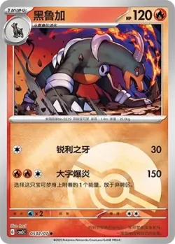 Houndoom #0502/07 · Pokémon