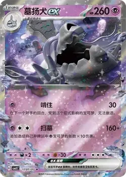 Houndstone ex 「CBB3C 1707/07」「CN」