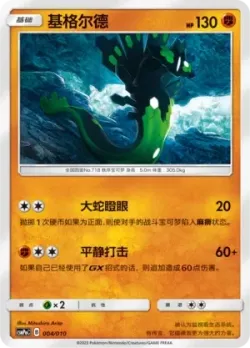Zygarde 「CSMPOC 004/010」「CN」