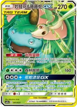Venusaur & Snivy-GX 「CSMPAC 001/023」「CN」
