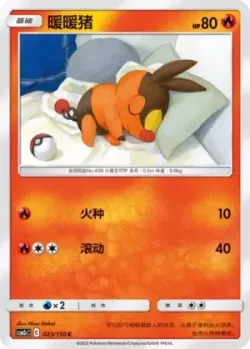 Tepig #023/150 · Pokémon