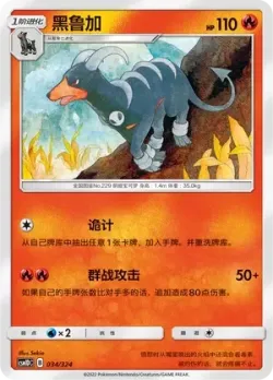 Houndoom #034/324 · Pokémon