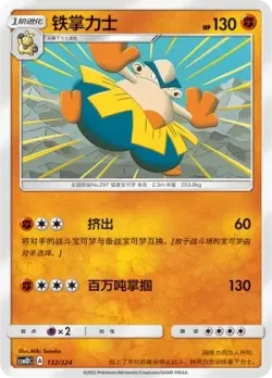 Hariyama #132/324 · Pokémon