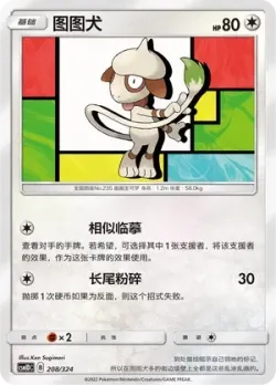 Smeargle #208/324 · Pokémon