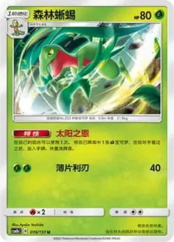 Grovyle #016/151 · Pokémon