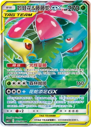 Venusaur & Snivy-GX 「CSM2.5C 062/061」「CN」