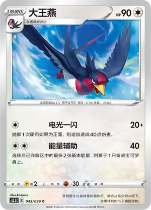 Swellow 「CS2.5C 043/059」「CN」