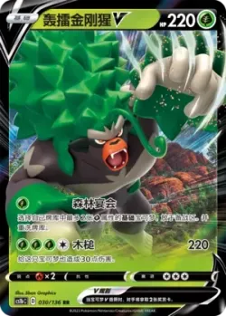 Rillaboom V #030/136 · Pokémon