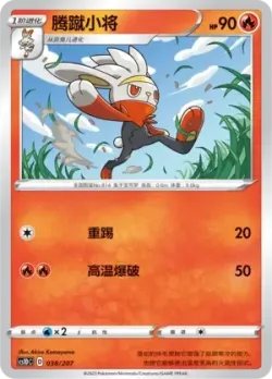 Raboot #038/207 · Pokémon