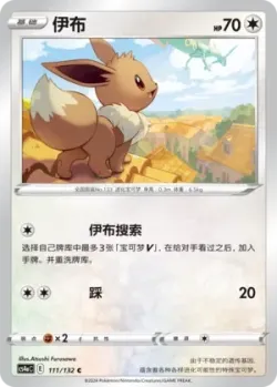 Eevee #111/132 · Pokémon