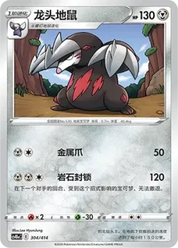 Excadrill #304/414 · Pokémon