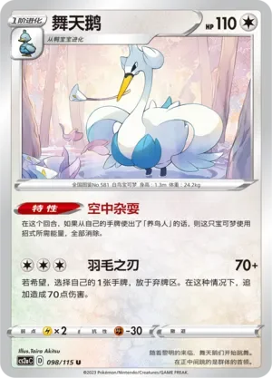 Swanna 「CS2AC 098/115」「CN」