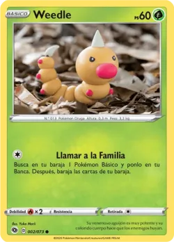 Weedle #002/073 · Pokémon