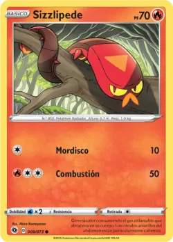 Sizzlipede #009/073 · Pokémon