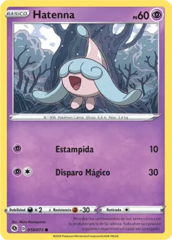 Hatenna #018/073 · Pokémon