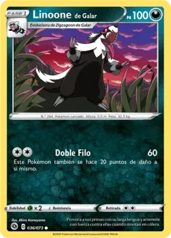 Galarian Linoone 「CPA 036」「ES」