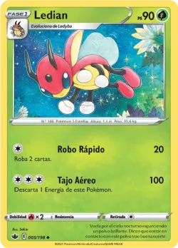 Ledian #005/198 · Pokémon