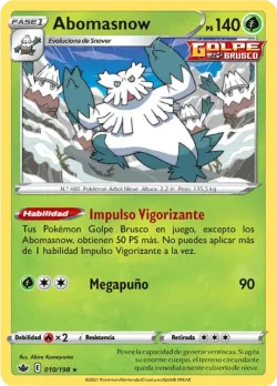 Abomasnow #010/198 · Pokémon
