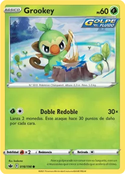 Grookey #016/198 · Pokémon