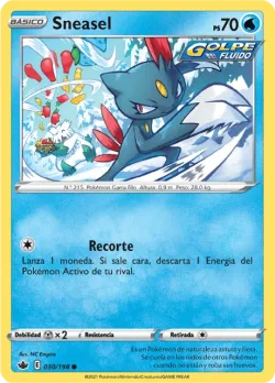 Sneasel #030/198 · Pokémon