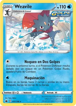 Weavile #031/198 · Pokémon