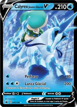 Ice Rider Calyrex V #045/198 · Pokémon