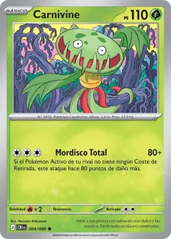 Carnivine #004/086 · Pokémon