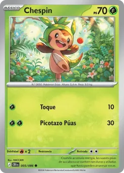 Chespin #005/086 · Pokémon