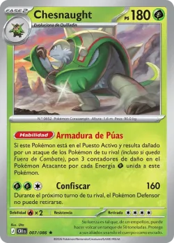 Chesnaught #007/086 · Pokémon